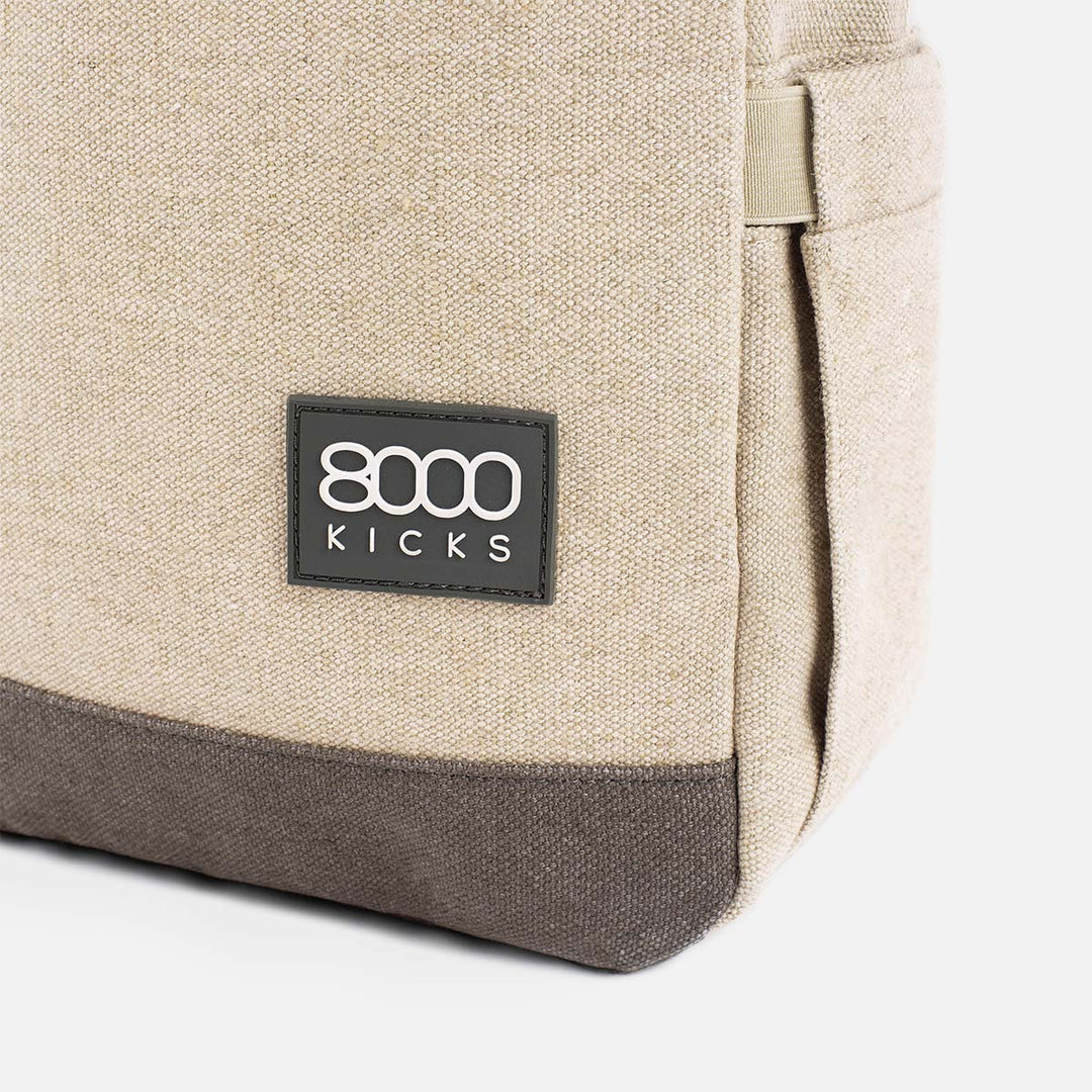 Small Hemp backpack ベージュ&グリーン – 8000kicks Japan